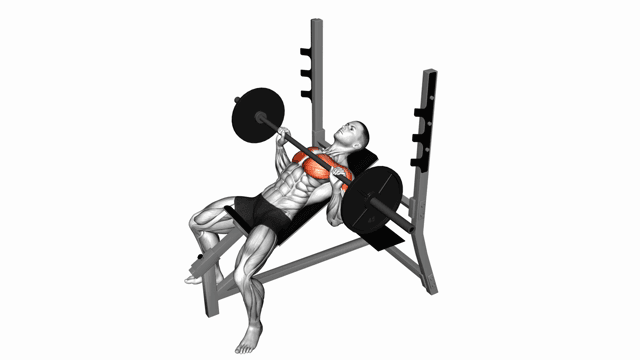 Barbell Inclined Bench Press