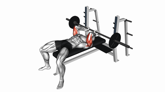 Barbell Lying extension