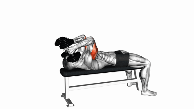 Dumbbell Lying Triceps Extension