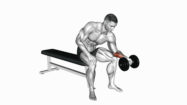 Dumbbell One arm Wrist Curl