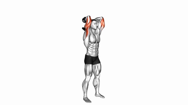Dumbbell Standing Triceps Extension