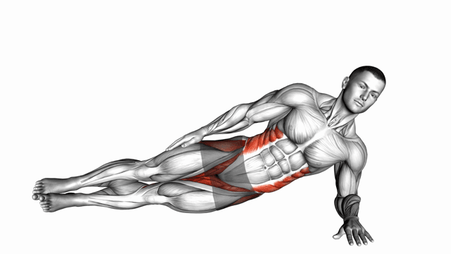 Plank with Hip Lift