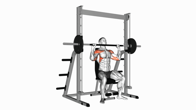 Smith Seated Shoulder Press