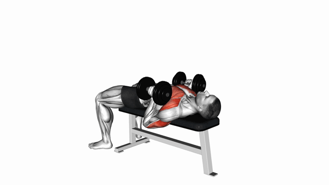Dumbbell Lying Hammer Press