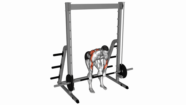 Smith Bent Over Row