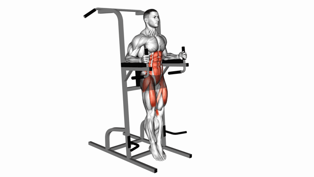 Captains Chair Straight Leg Raise