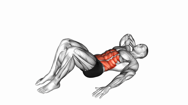 Alternate oblique crunch