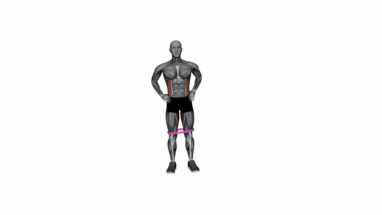 Resistance Band Standing Balance Hip Abduction
