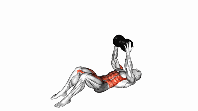 Over head weight sit up