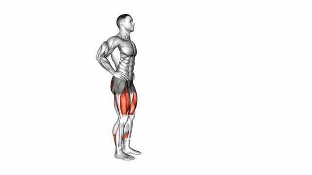 Bodyweight Pulse Forward Lunge