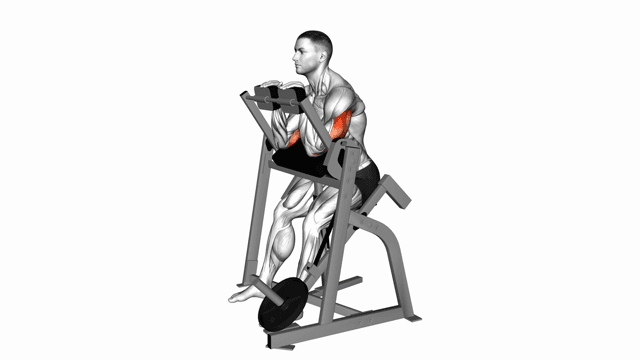 Tricep extension machine